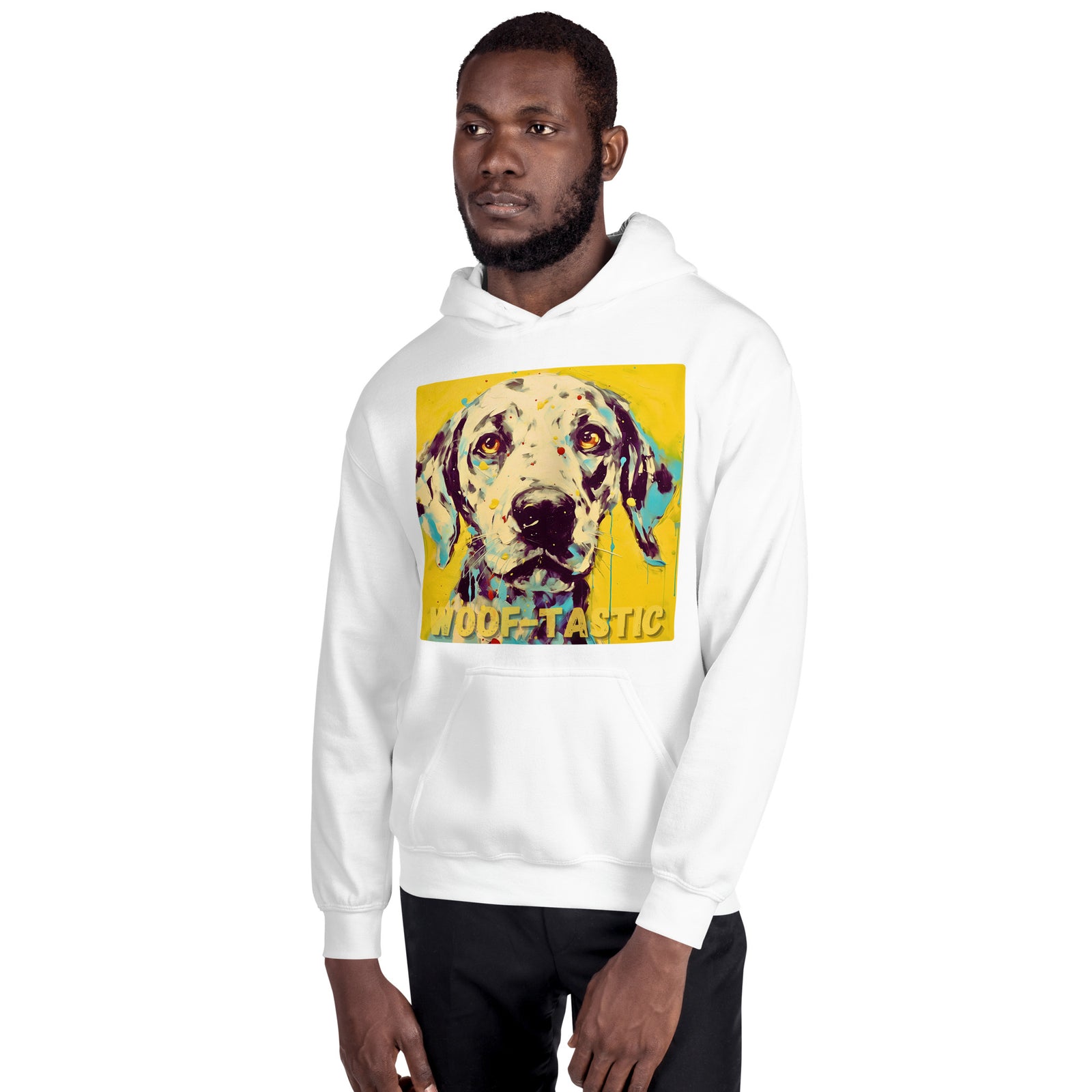 Unisex Hoodie Woof-tastic Dalmatian