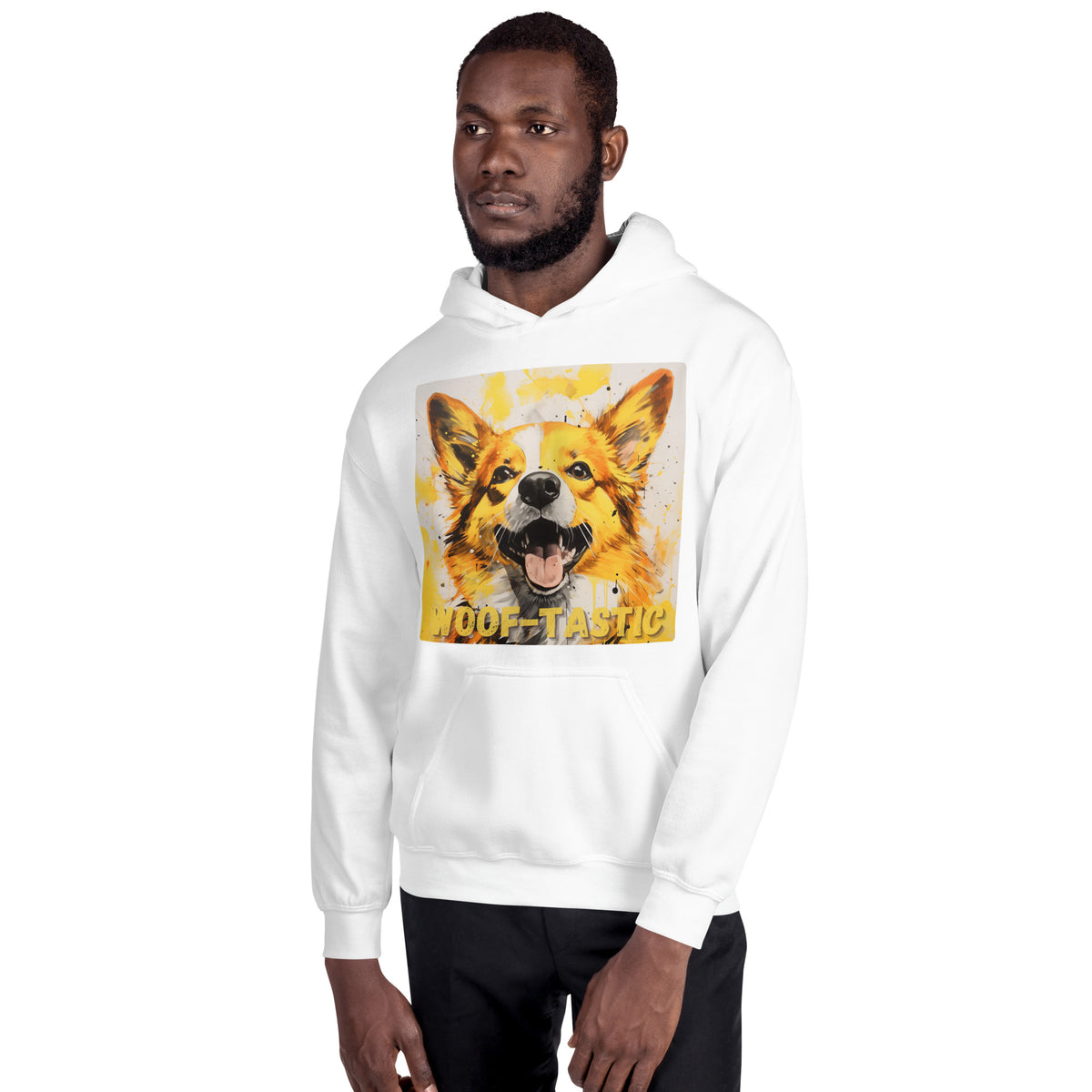 Unisex Hoodie, Woof-tastic Pembroke Welsh Corgi