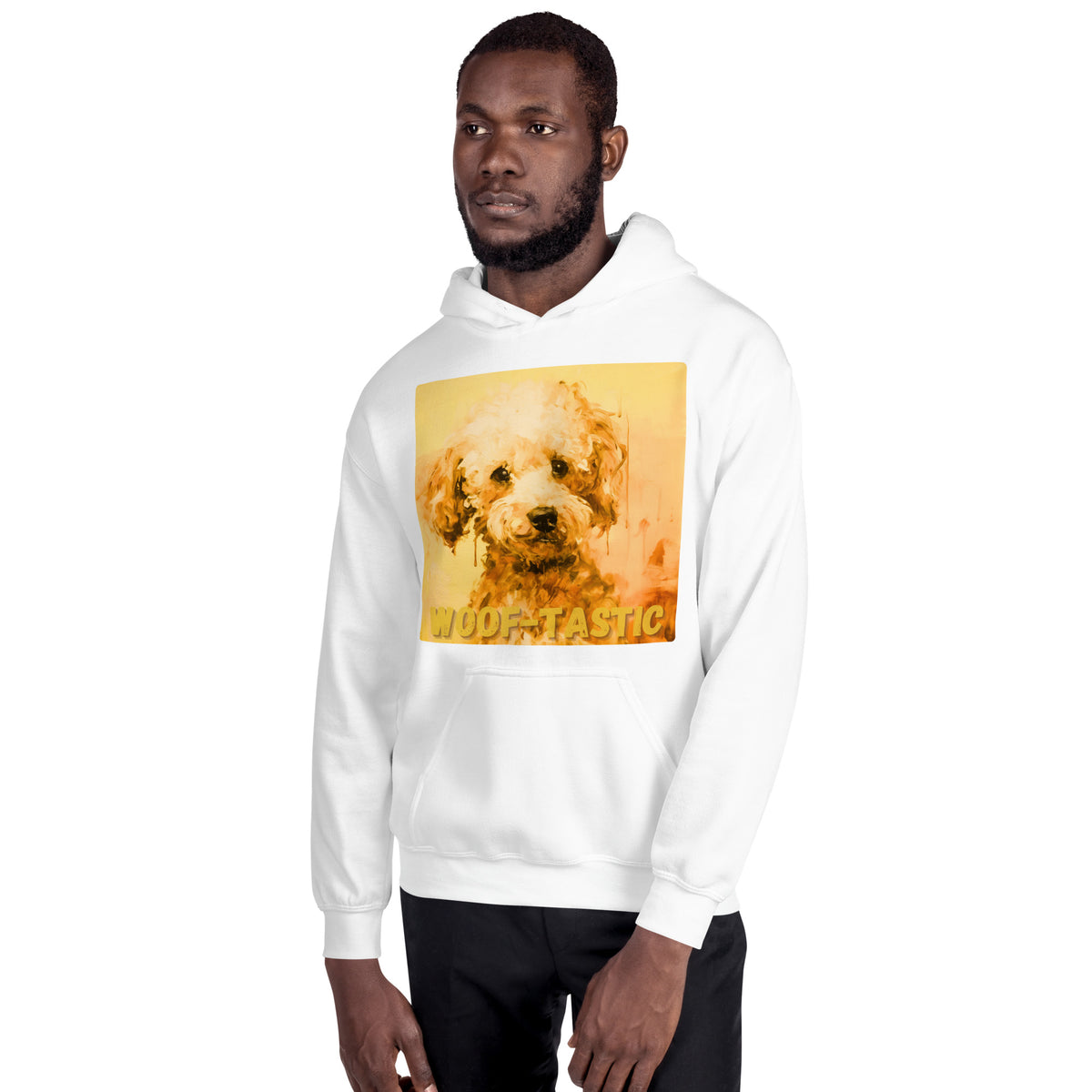 Unisex Hoodie, Woof-tastic Poodle