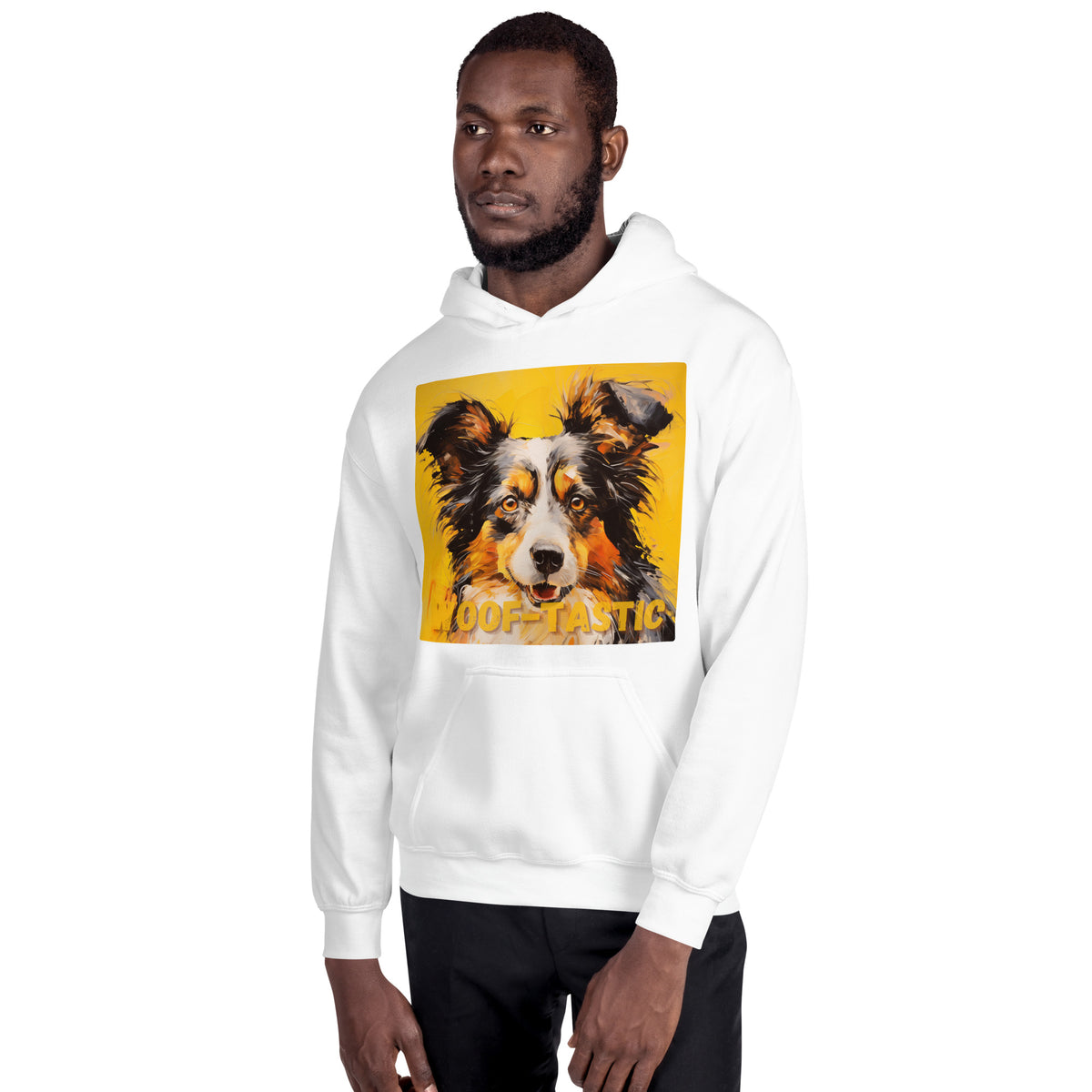 Unisex Hoodie, Woof-tastic Shetland Sheepdog