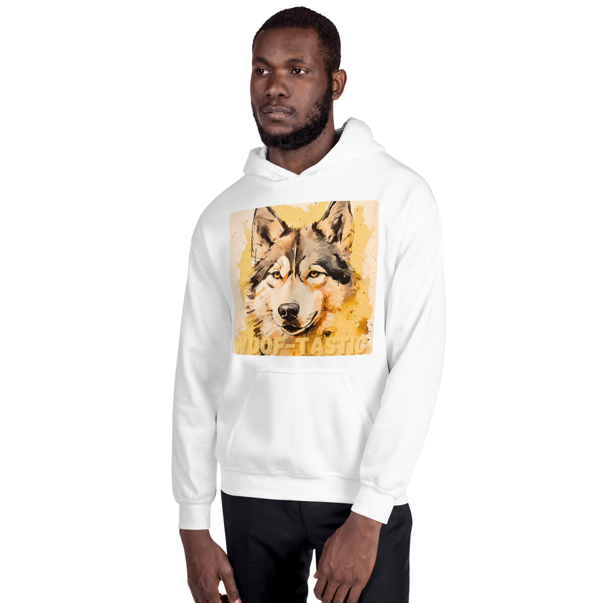 Unisex Hoodie, Woof-tastic Siberian Husky