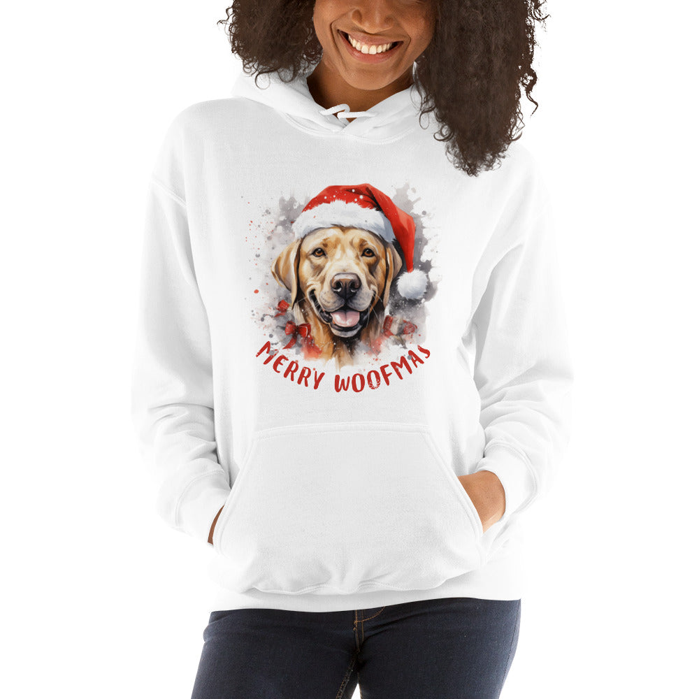 Unisex Hoodie Labrador Retriever - Merry Woofmas