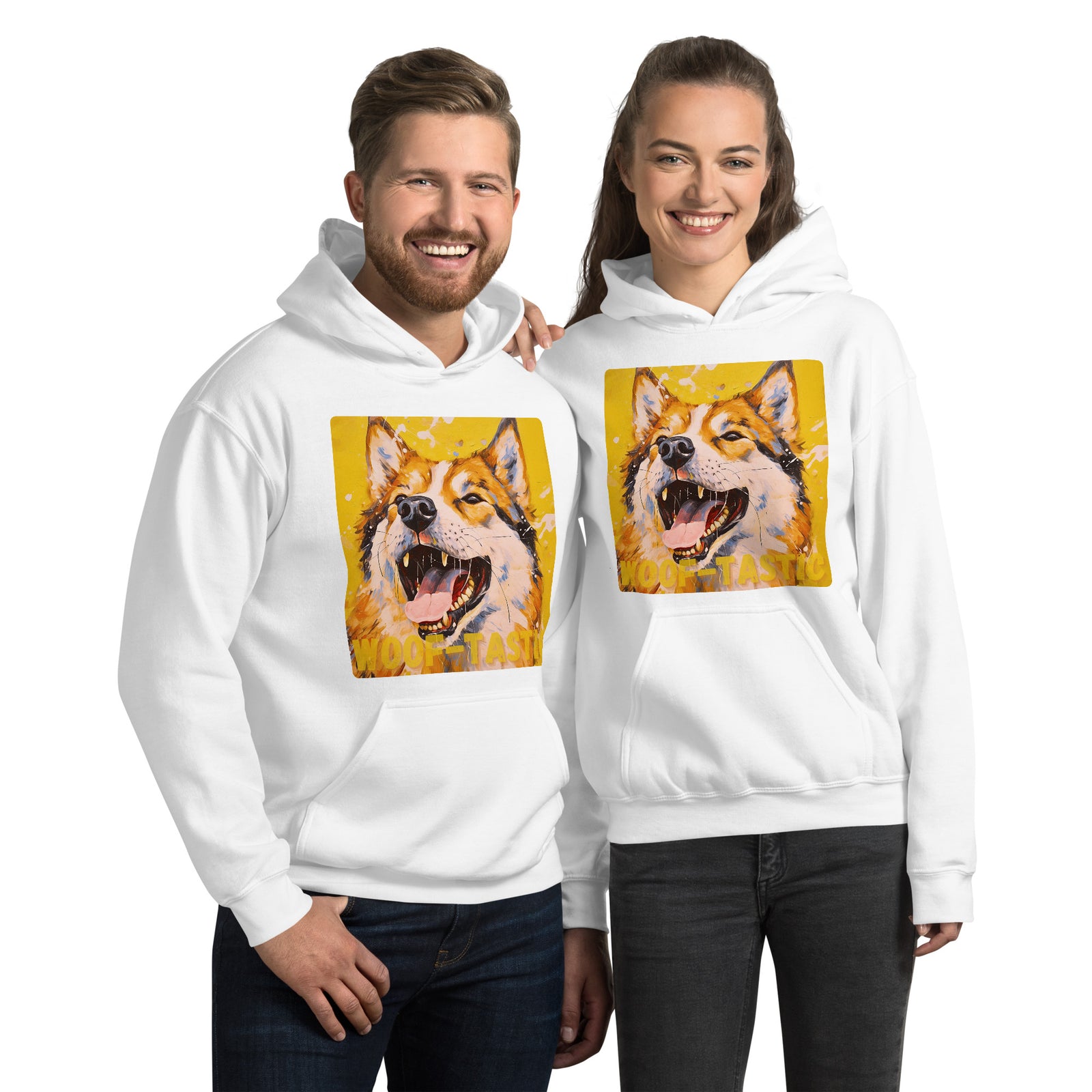 Unisex Hoodie Woof-tastic Akita
