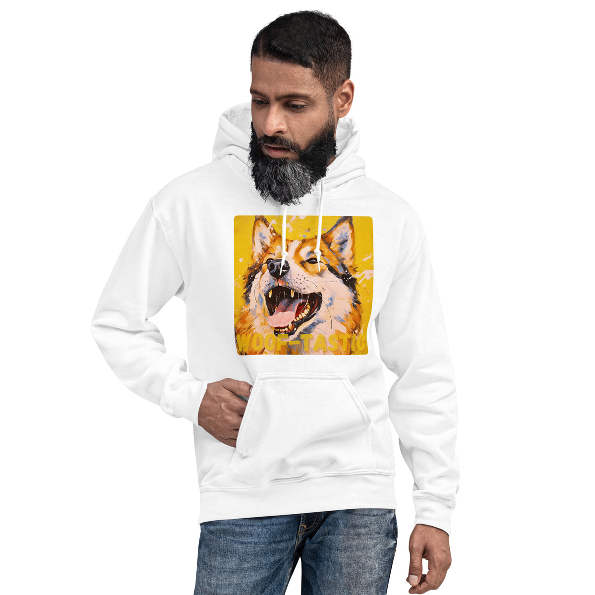 Unisex Hoodie Woof-tastic Akita