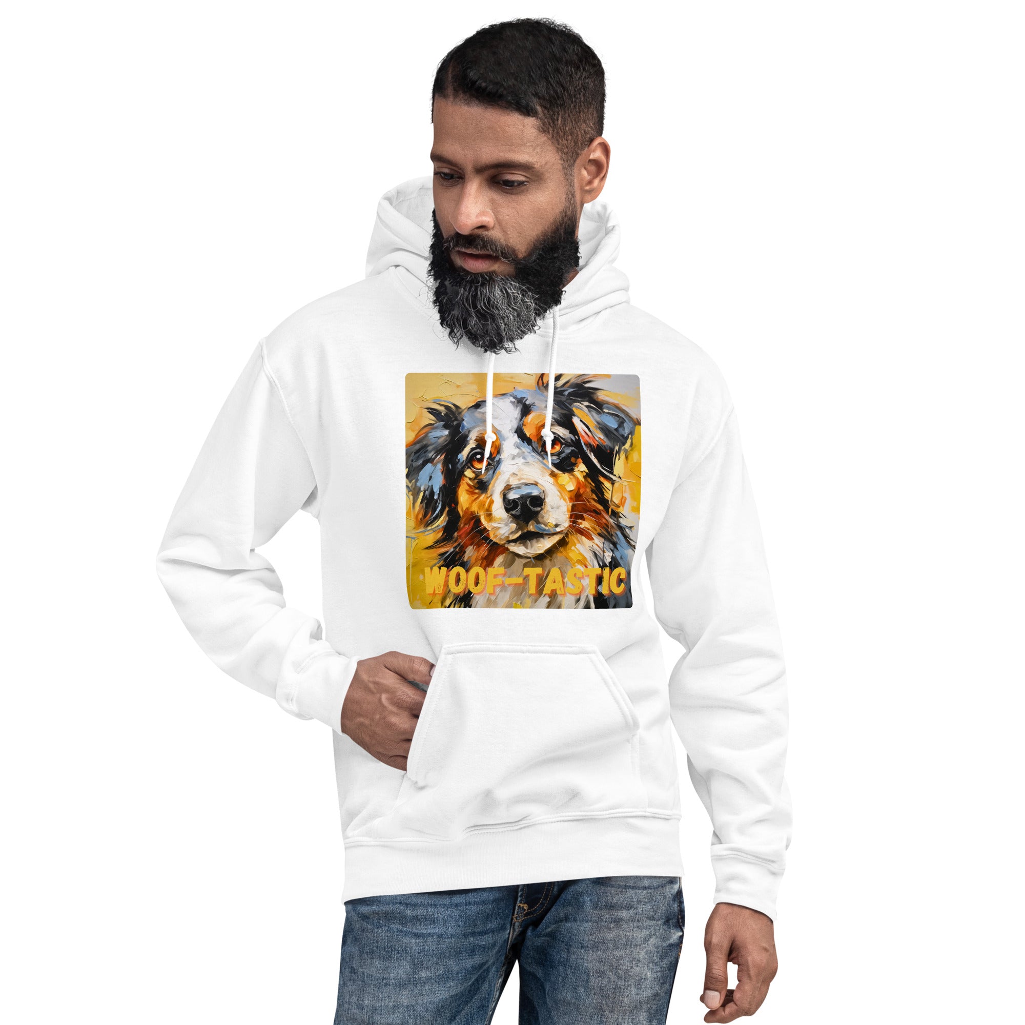 Unisex Hoodie  Woof-tastic Australian Shepherd