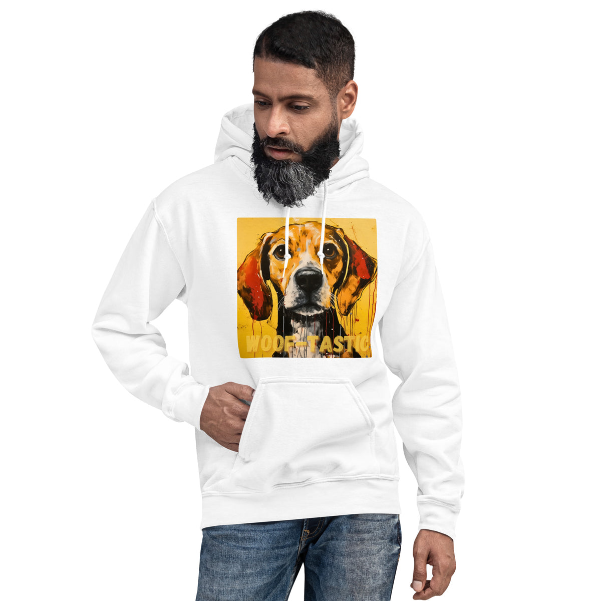 Unisex Hoodie Woof-tastic Beagle