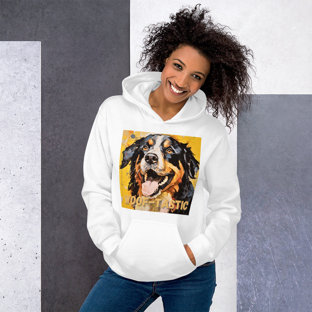 Unisex Hoodie Woof-tastic Bernese Mountain Dog