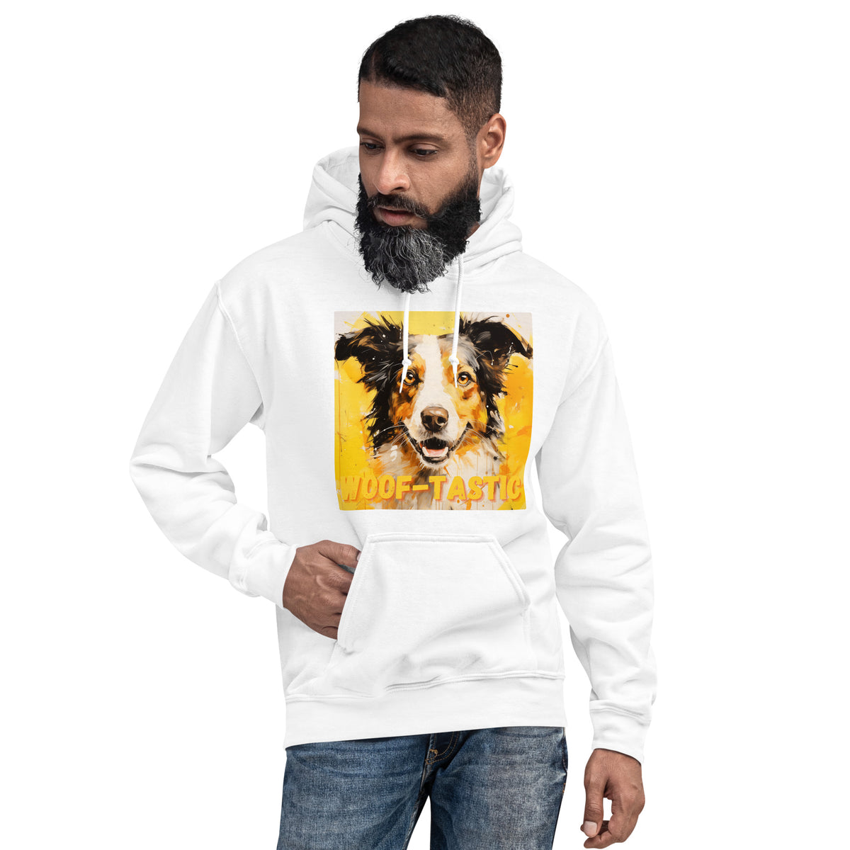 Unisex Hoodie Woof-tastic Border Collie