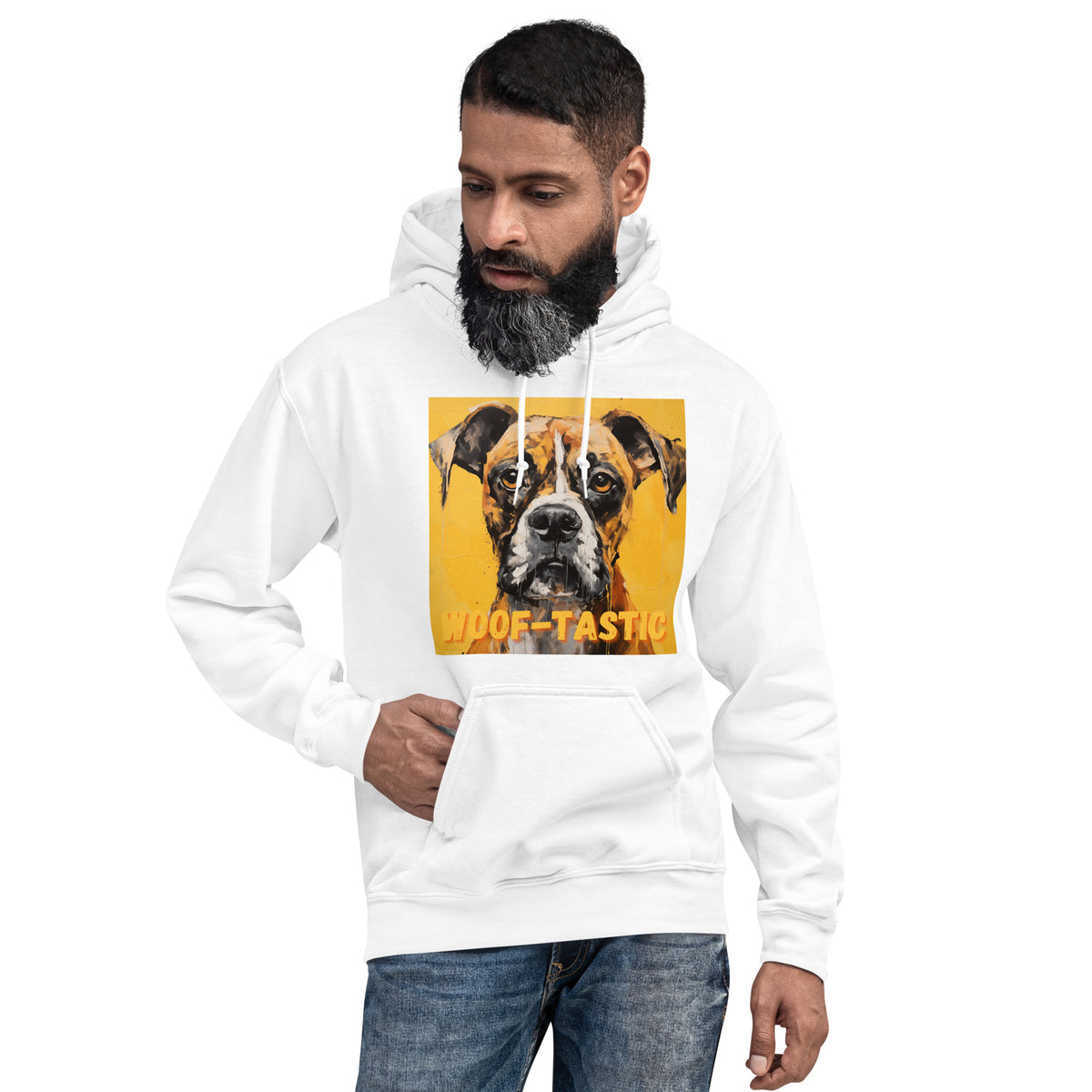 Unisex Hoodie Woof-tastic Boxer