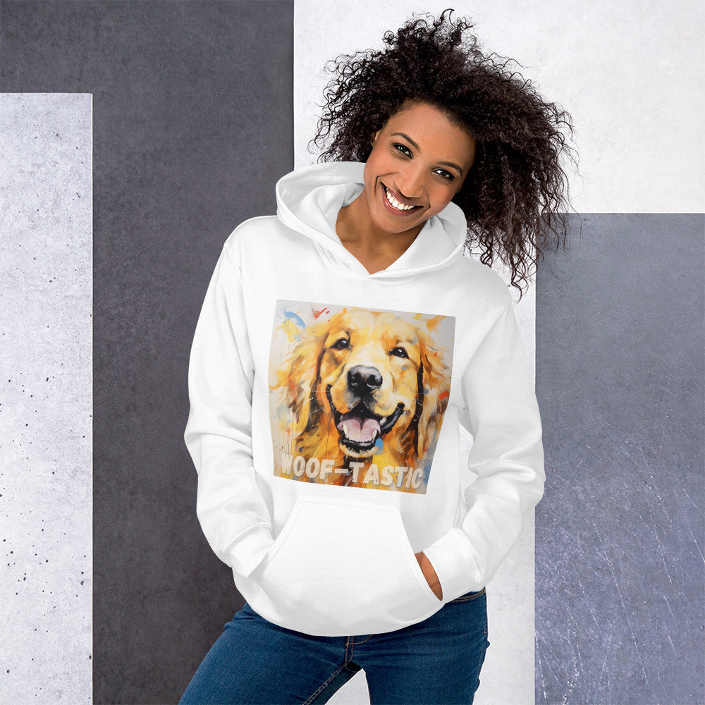 Unisex Hoodie Woof-tastic Golden Retriever