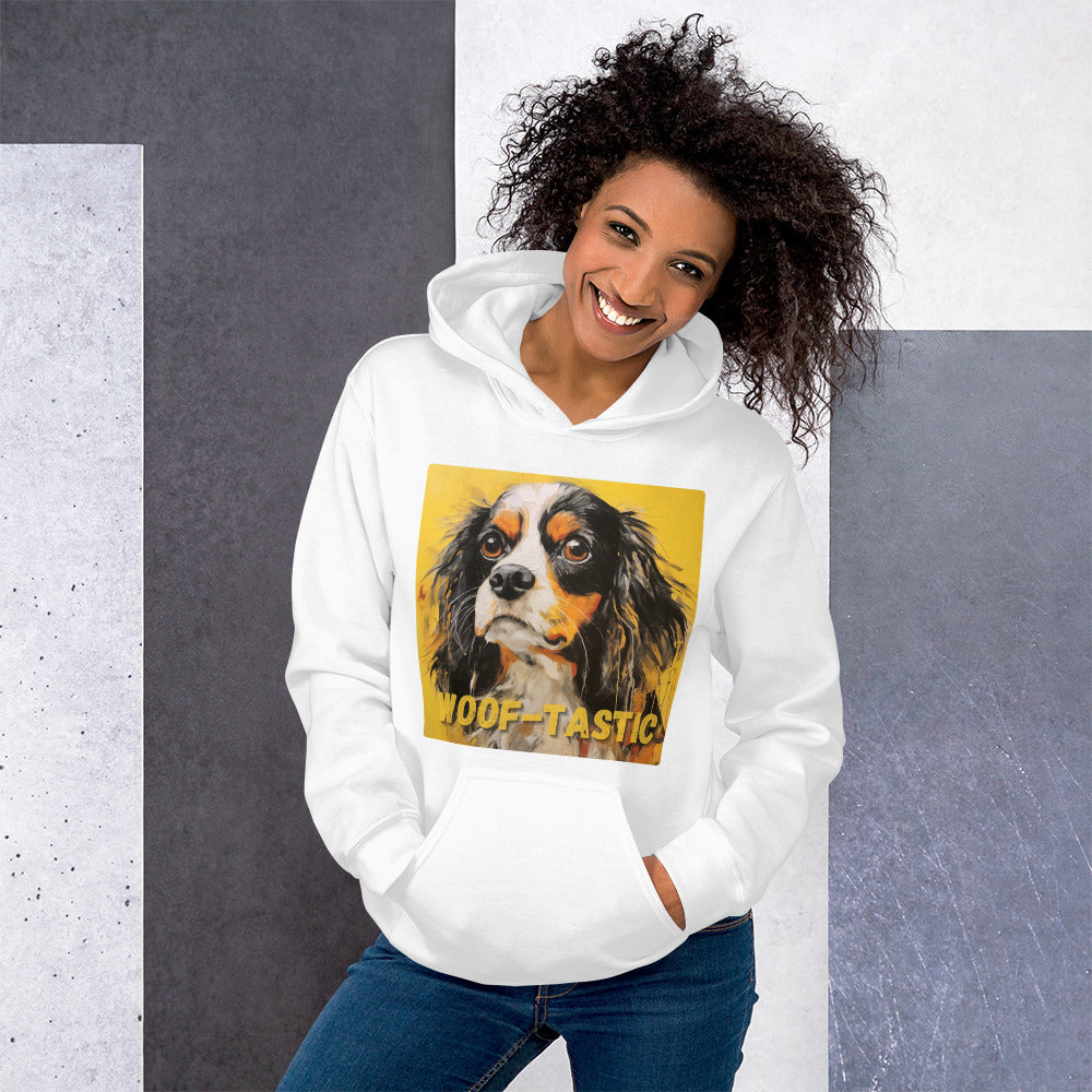 Unisex Hoodie Woof-tastic Cavalier King Charles Spaniel