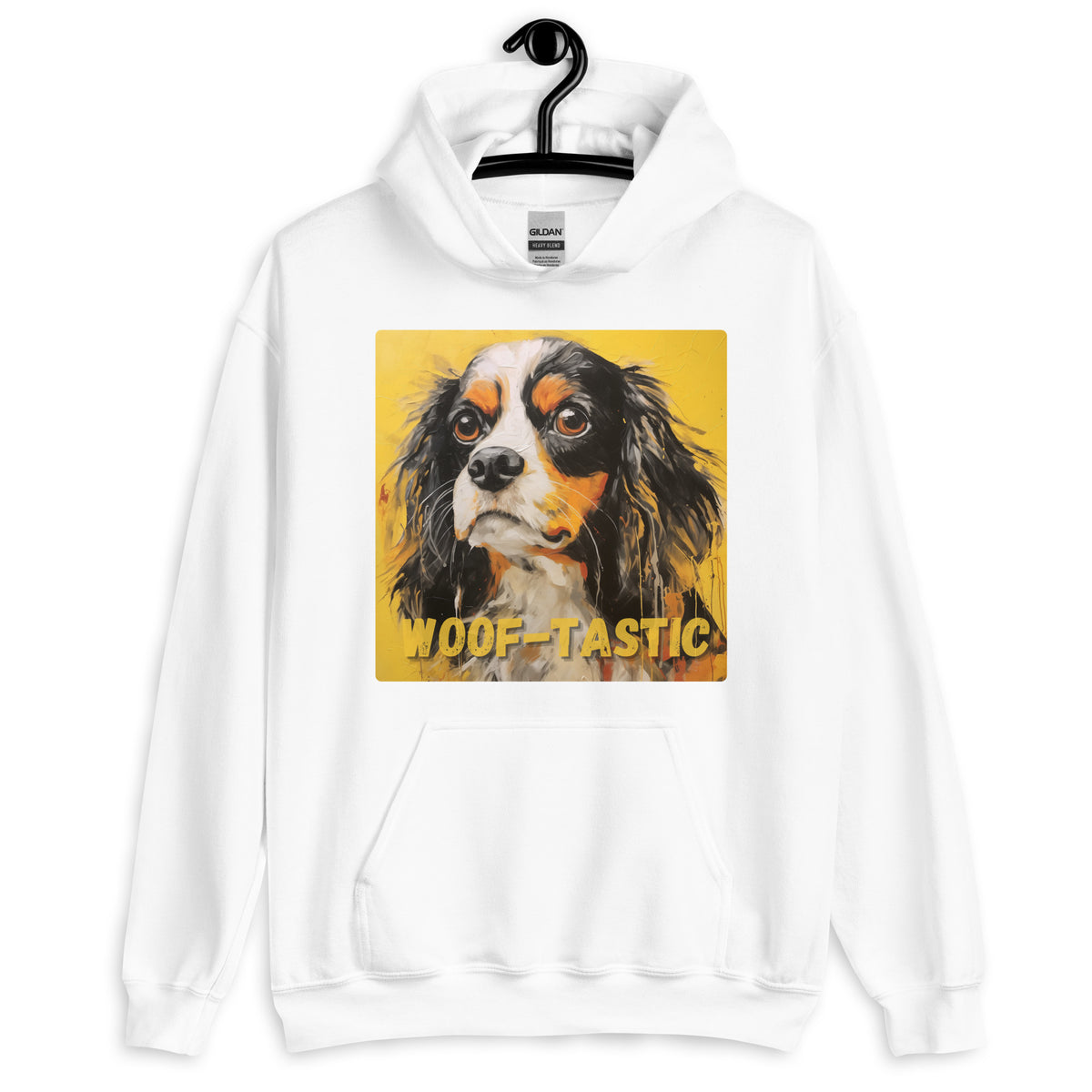 Unisex Hoodie Woof-tastic Cavalier King Charles Spaniel