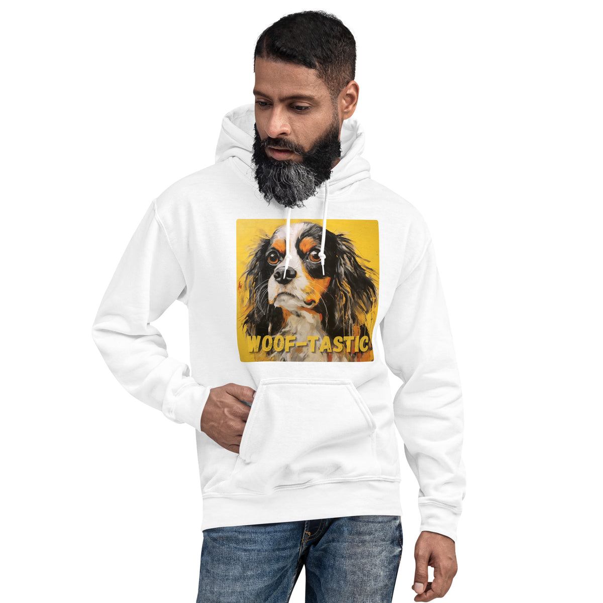 Unisex Hoodie Woof-tastic Cavalier King Charles Spaniel