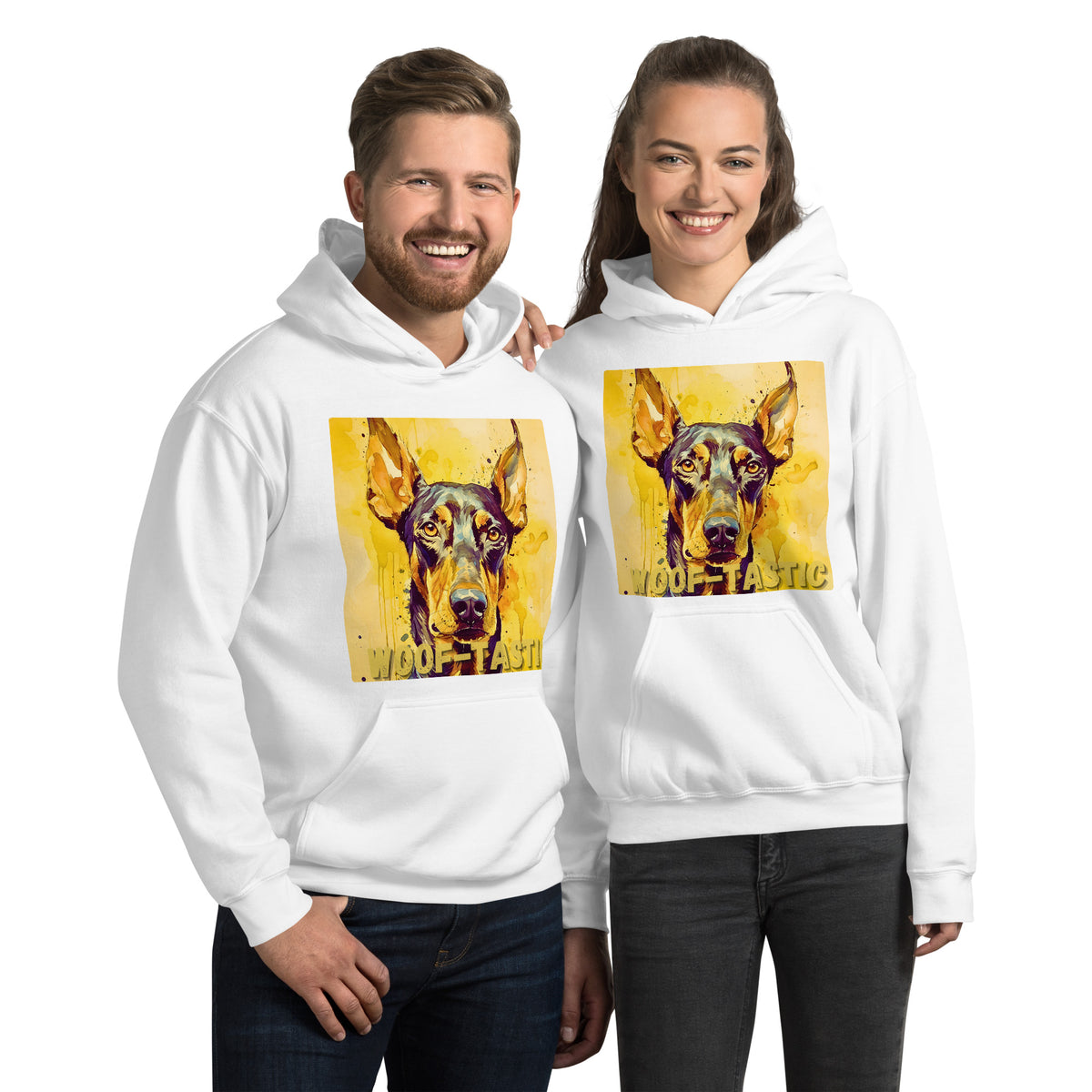 Unisex Hoodie Woof-tastic Doberman Pinscher