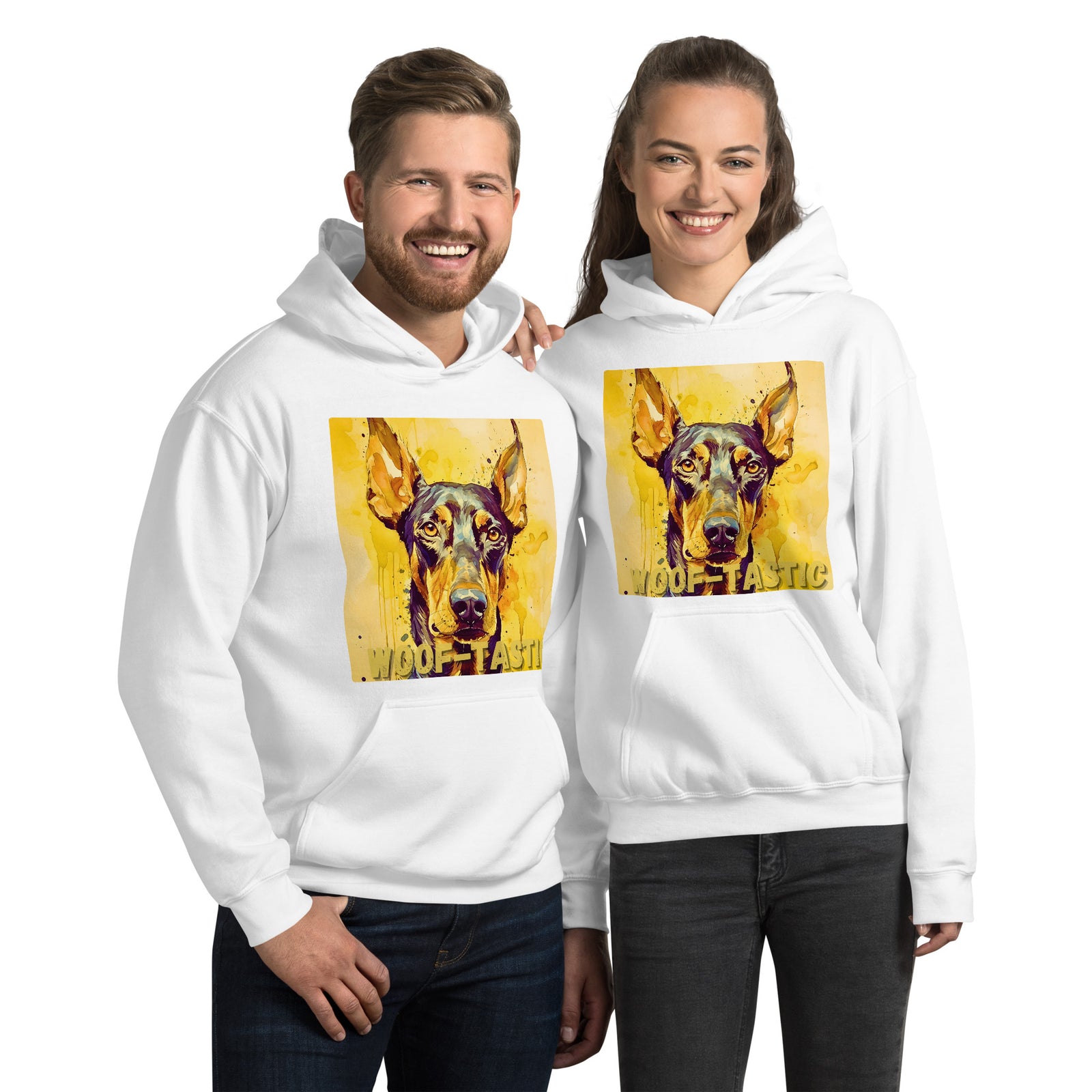 Unisex Hoodie Woof-tastic Doberman Pinscher