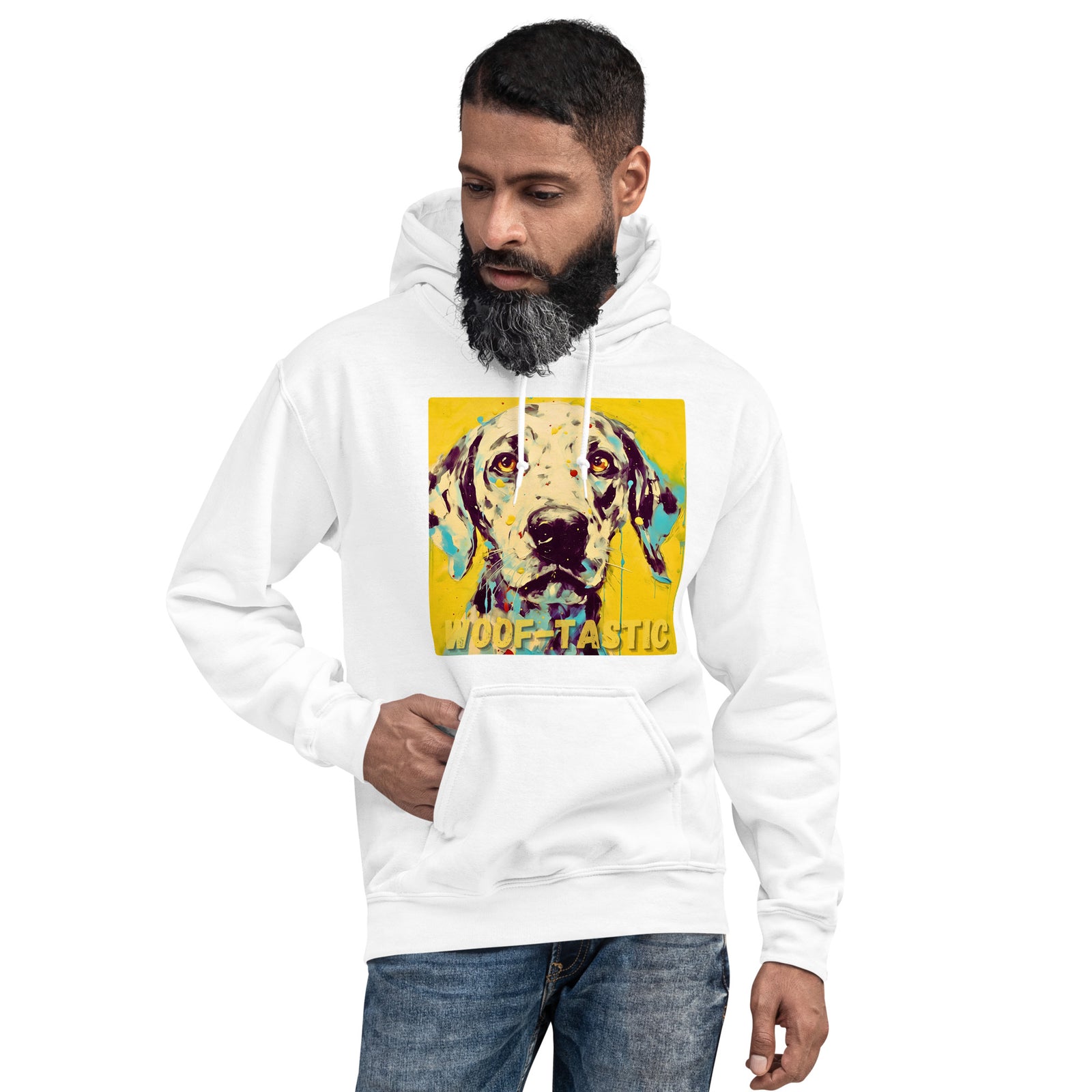 Unisex Hoodie Woof-tastic Dalmatian