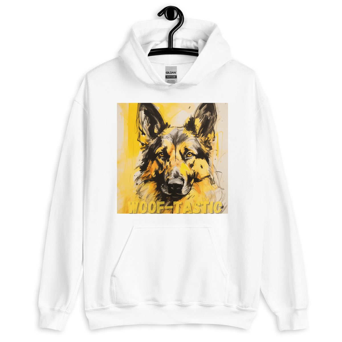 Unisex Hoodie, Woof-tastic German Shepherd