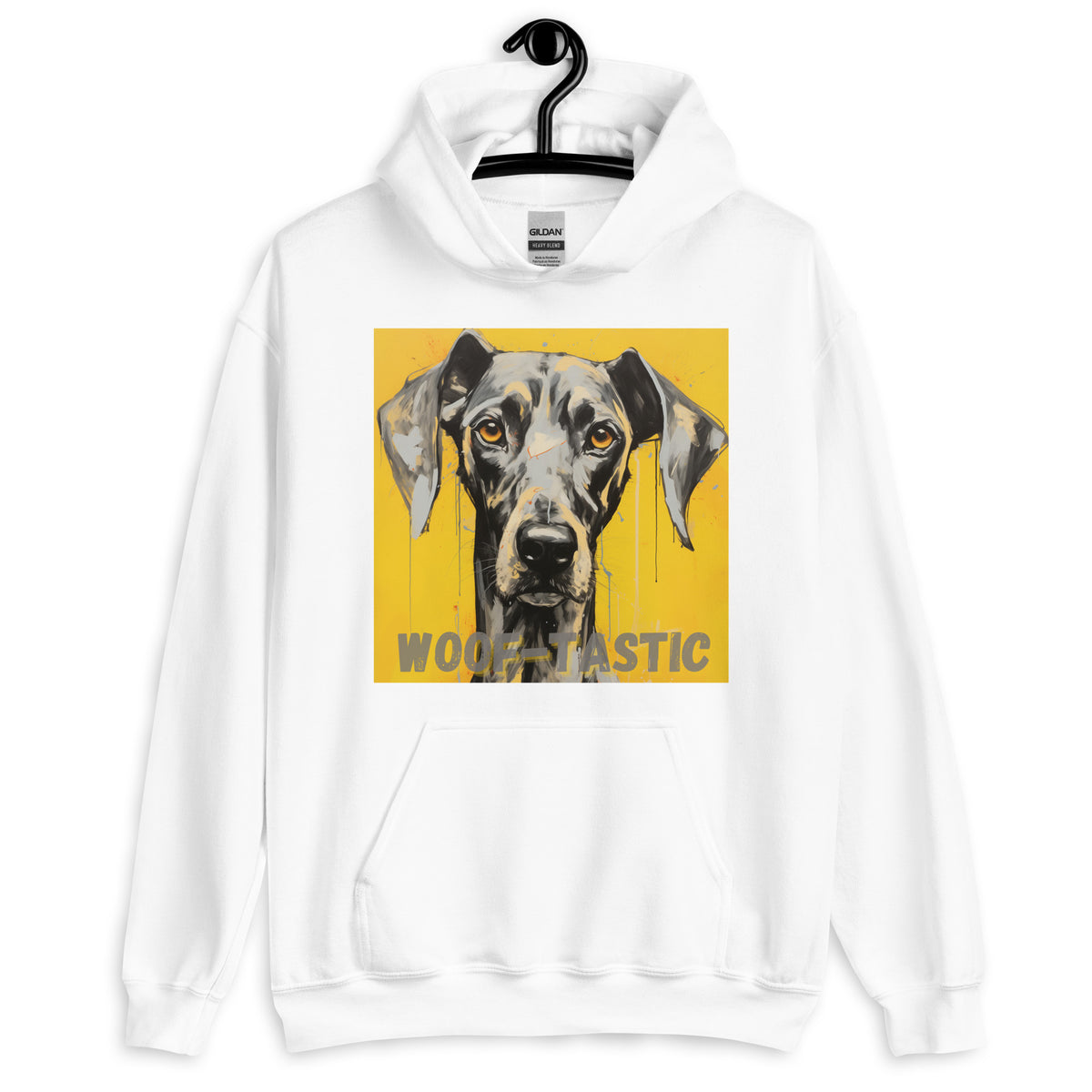 Unisex Hoodie, Woof-tastic Great Dane