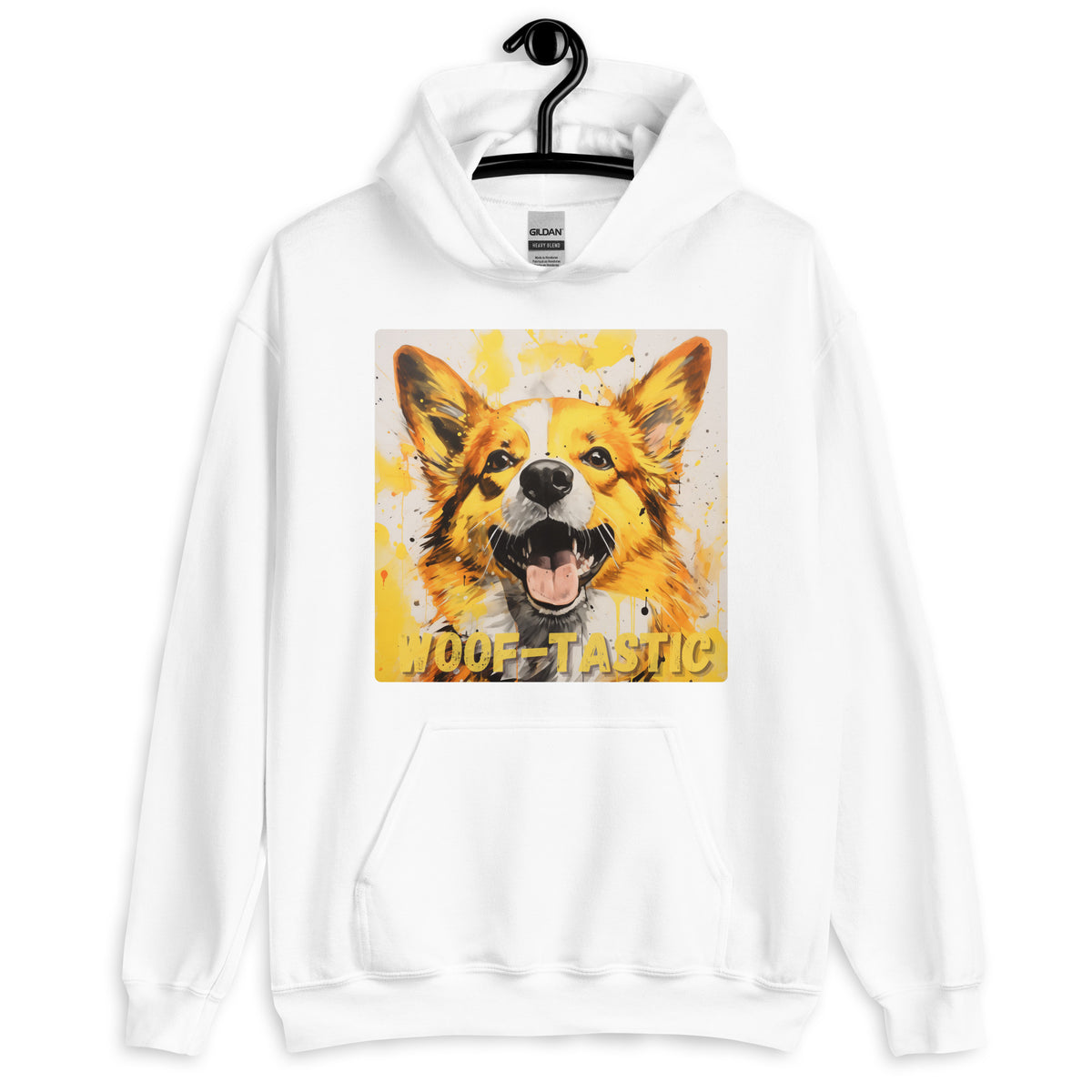 Unisex Hoodie, Woof-tastic Pembroke Welsh Corgi