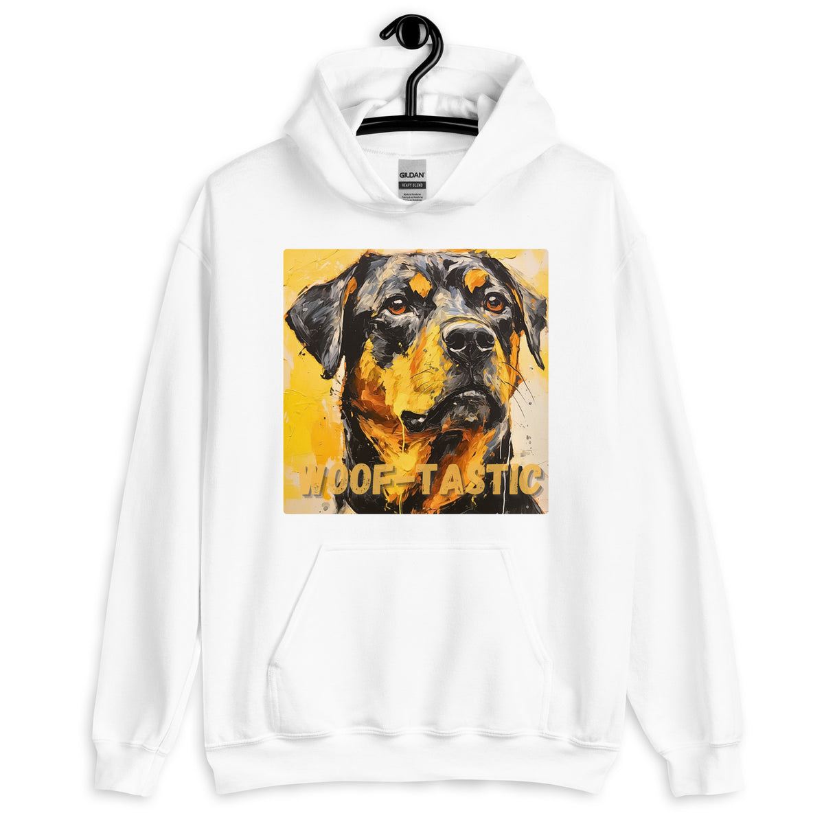 Unisex Hoodie, Woof-tastic Rottweiler