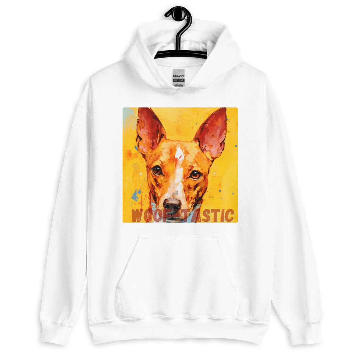 Unisex Hoodie, Woof-tastic Basenjie