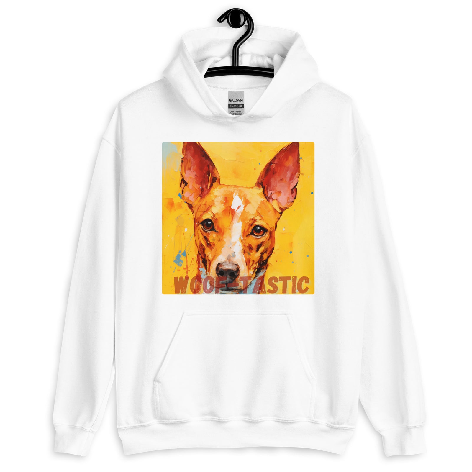Unisex Hoodie, Woof-tastic Basenjie