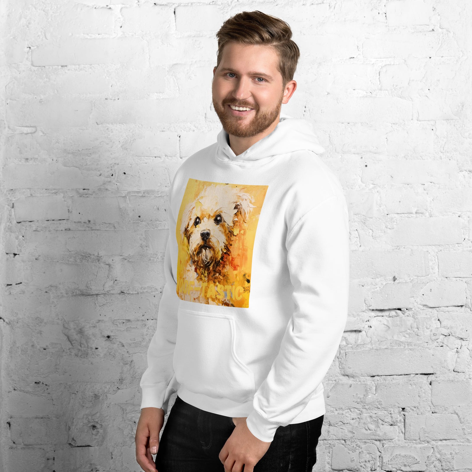 Unisex Hoodie Woof-tastic Bichon Frise