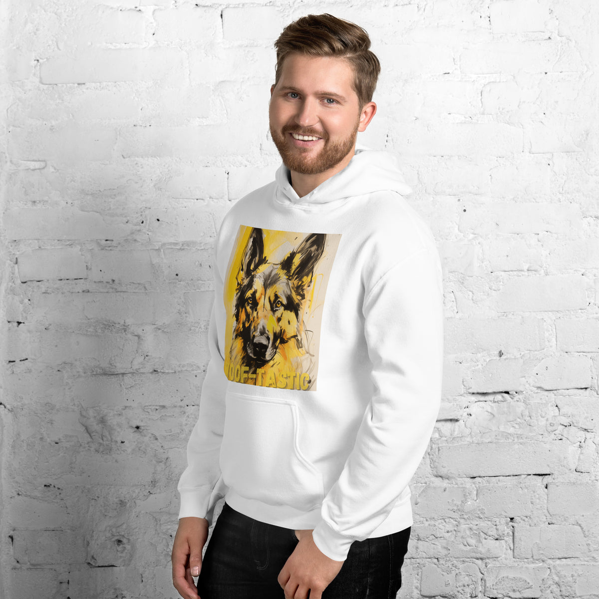 Unisex Hoodie, Woof-tastic German Shepherd
