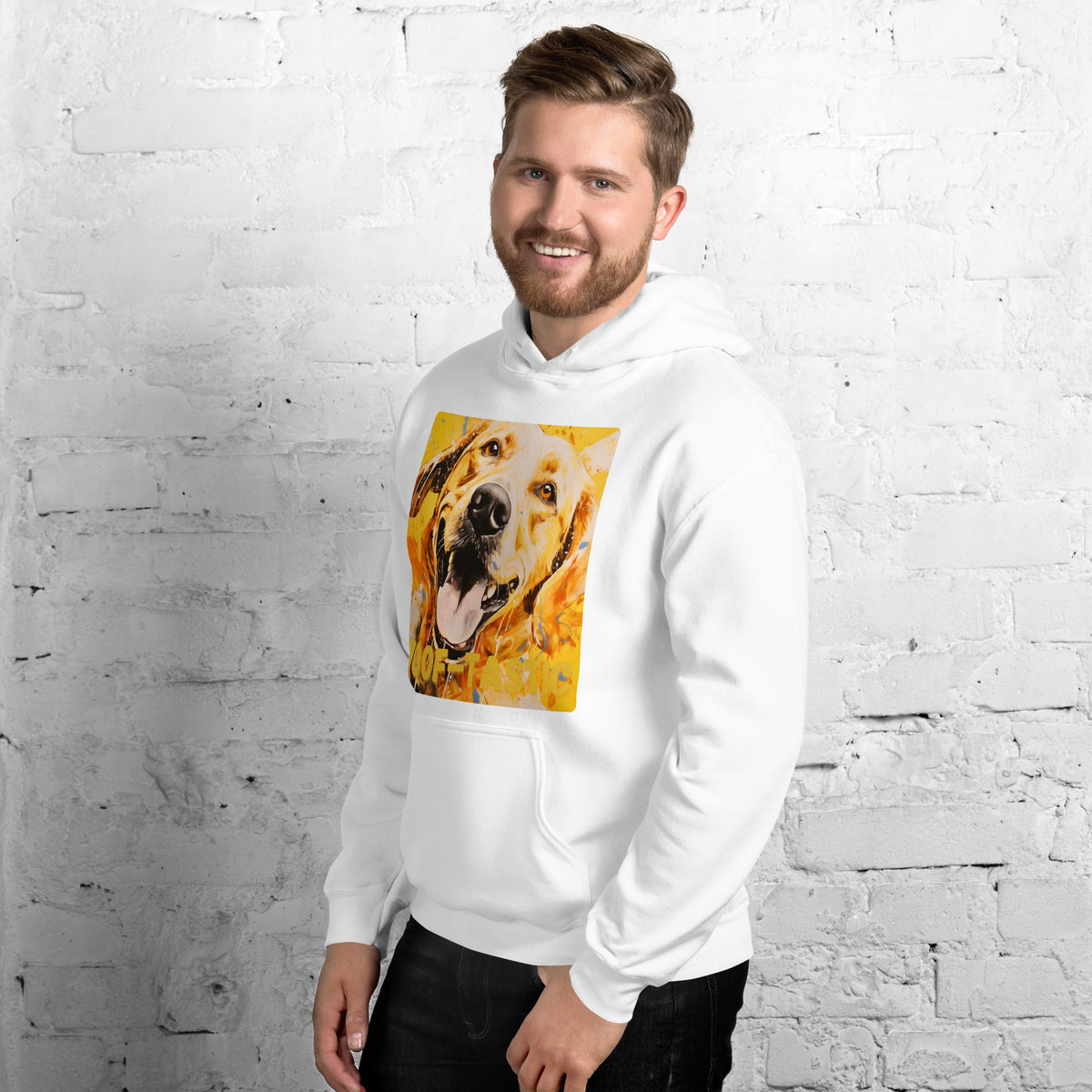 Unisex Hoodie, Woof-tastic Labrador Retriever