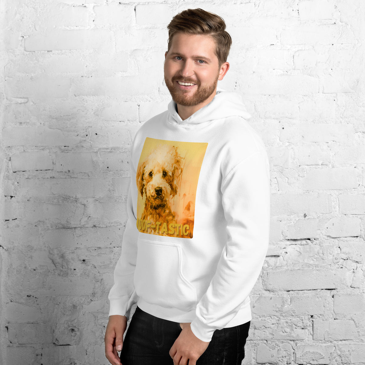Unisex Hoodie, Woof-tastic Poodle