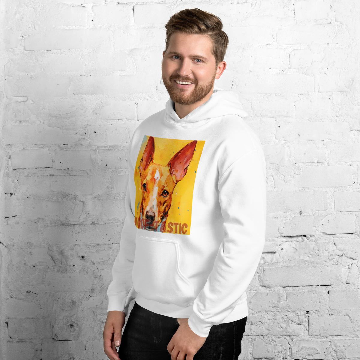 Unisex Hoodie, Woof-tastic Basenjie