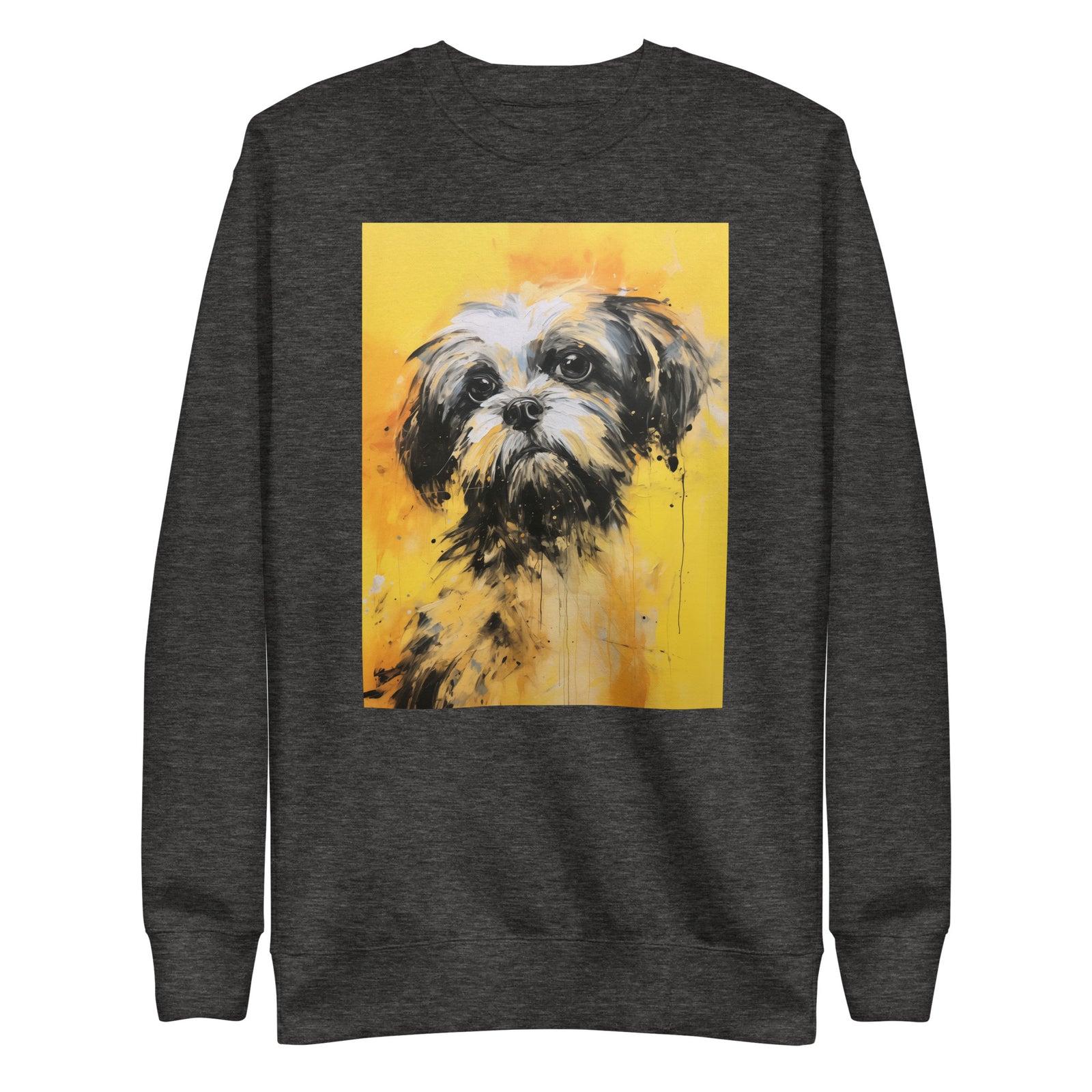 Unisex Premium Sweatshirt - I ❤ DOGS - Shih Tzu