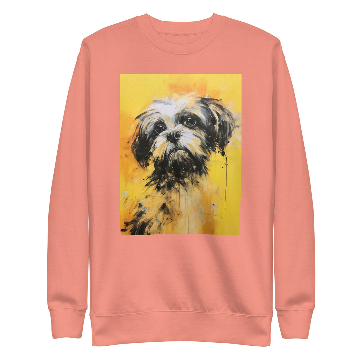 Unisex Premium Sweatshirt - I ❤ DOGS - Shih Tzu