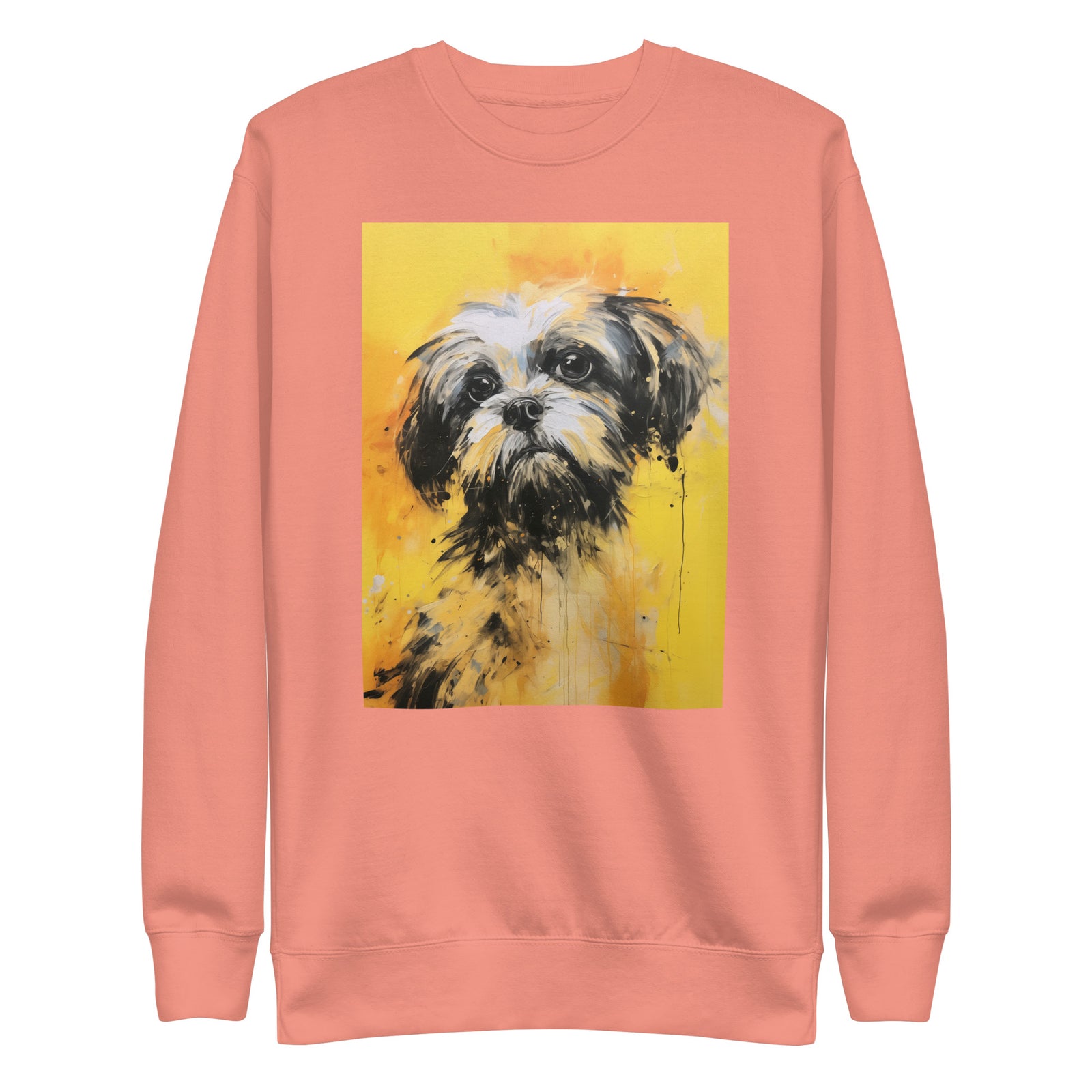 Unisex Premium Sweatshirt - I ❤ DOGS - Shih Tzu
