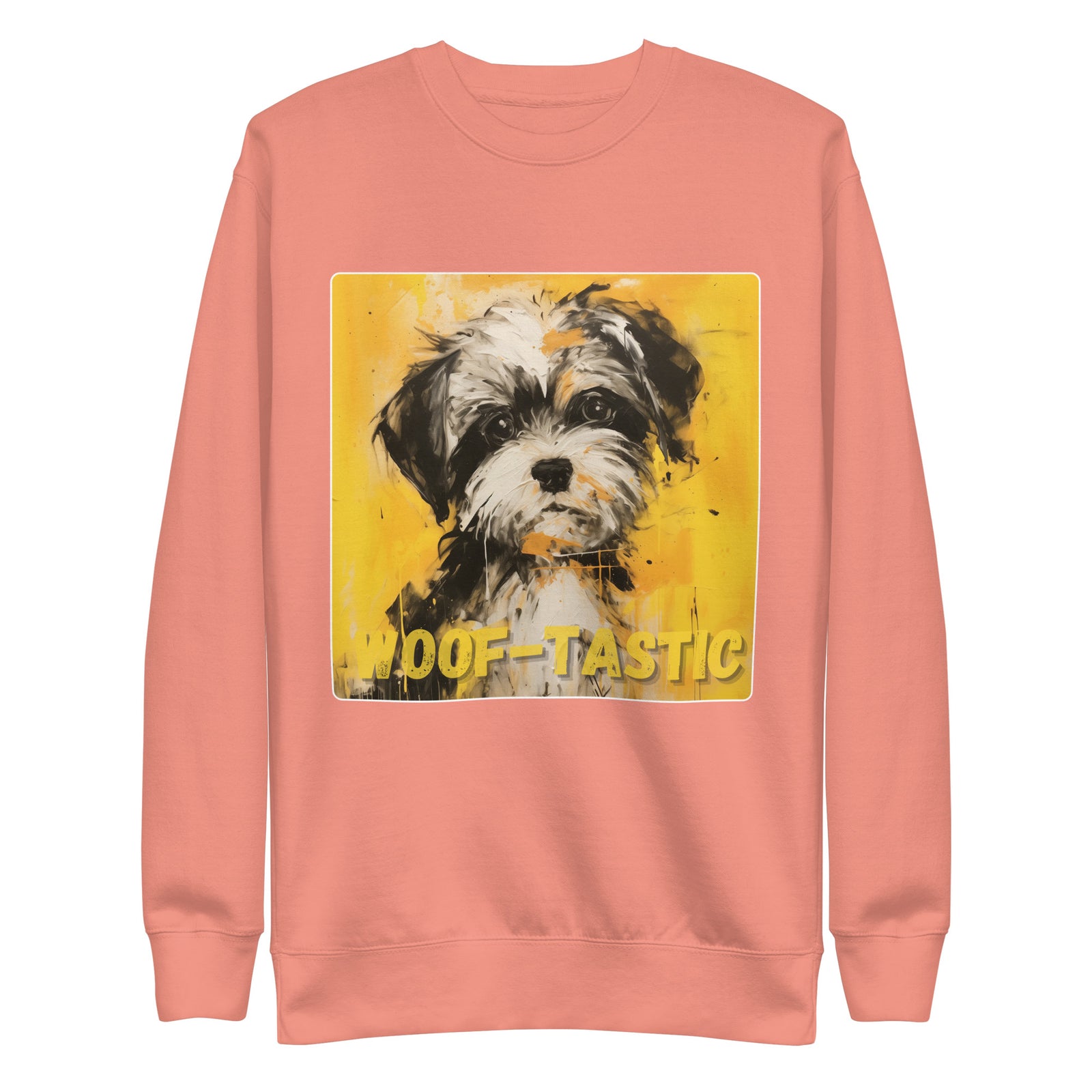 Unisex Premium Sweatshirt - Woof-tastic - Shih Tzu