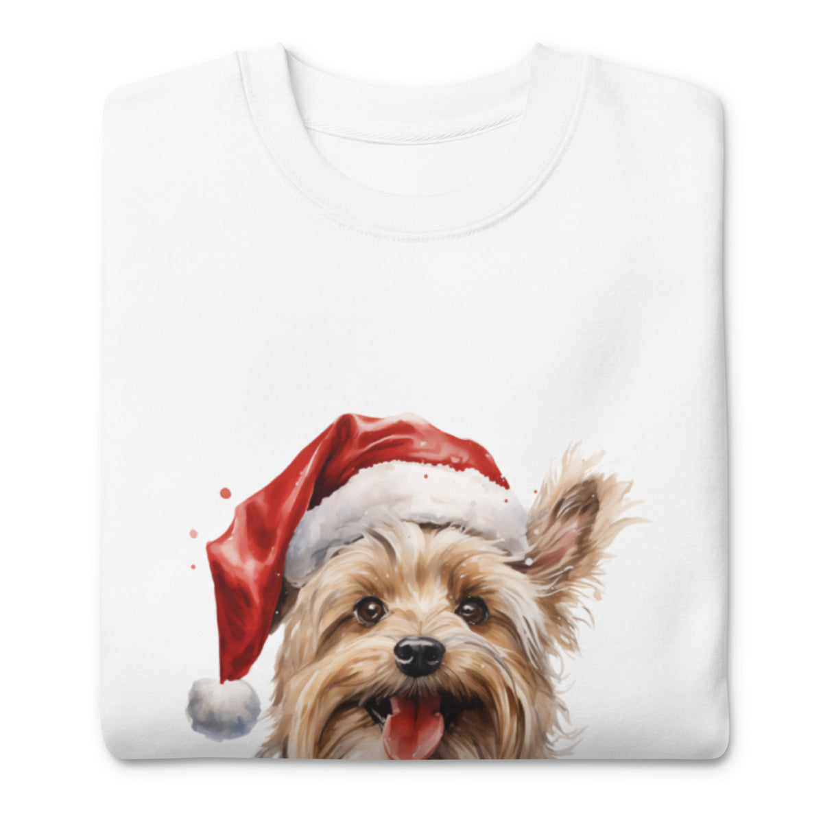 Unisex Premium Sweatshirt Yorkshire Terrrier - Marry Woofmas