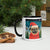 Mug with Color Inside Pug -Merry Woofmas