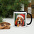 Mug with Color Inside Beagle - Merry Woofmas