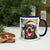 Mug with Color Inside Rottweiler - Merry Woofmas