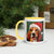 Mug with Color Inside Beagle - Merry Woofmas