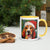 Mug with Color Inside Beagle - Merry Woofmas